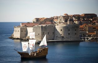[from Dubrovnik] Sunset cruise on a 16th century wooden ship